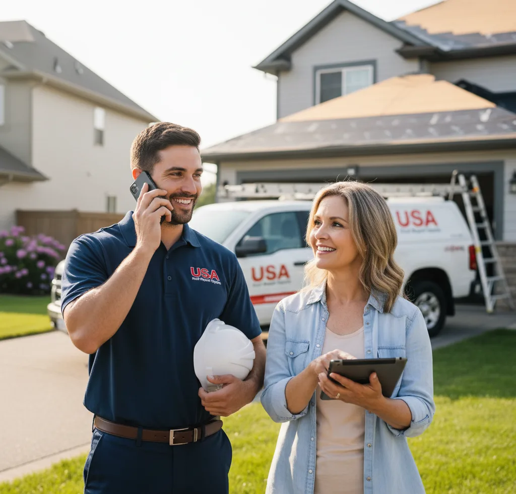 USA Roof Repair Experts customer support in West Chester